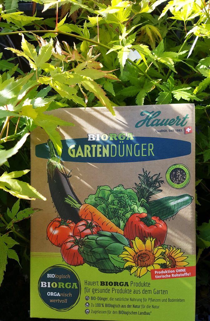 Biorga Gartendünger von Hauert